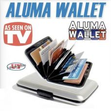 Kredit kartlar üçün portmane Aluma Wallet